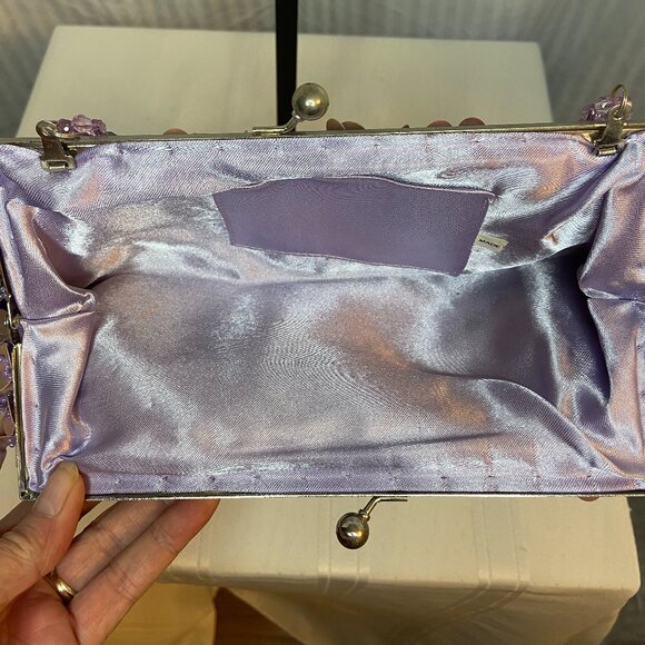 Clutch purse arm purse lot of 3 sequined beaded purses - Picture 3 of 8